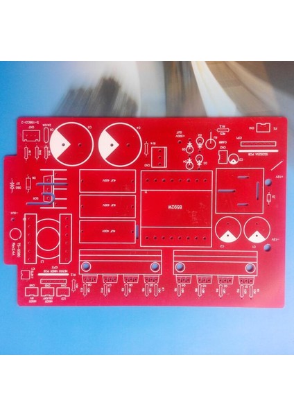 Invertör Boş Tahta Aksesuarları Dıy Devre Devre Kartı Kiti Yedek Parça Karıştırma Sekiz Tüp 8 Tüp Çift 2 Silikon (Yurt Dışından) fiyatları