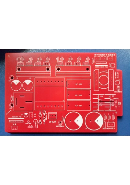 Invertör Boş Tahta Aksesuarları Dıy Devre Devre Kartı Kiti Yedek Parça Karıştırma Sekiz Tüp 8 Tüp Çift 2 Silikon (Yurt Dışından) fırsatları