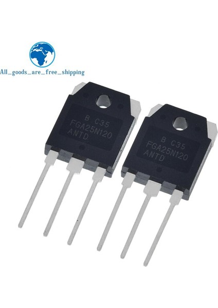 5 Adet/grup FGA25N120ANTD FGA25N120 25N120 To-3p (Yurt Dışından)