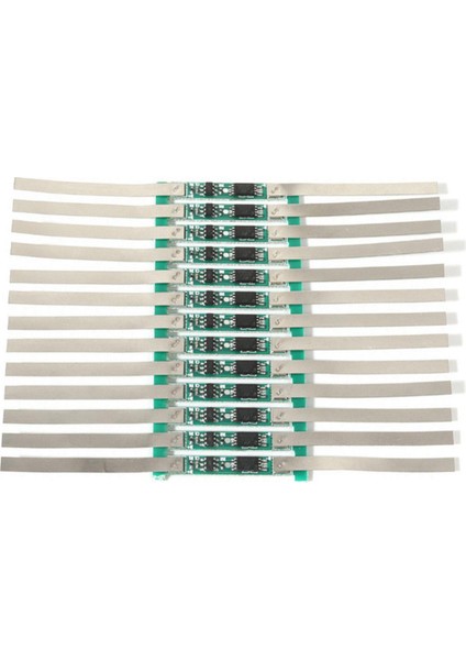 1s 3.7V 18650 Li-Ion Lityum Pil Için 100 Adet 3A Bms Koruma Levhası (Yurt Dışından)