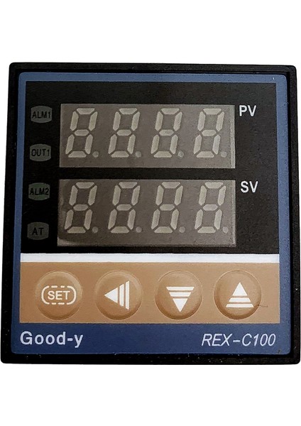Çok Girişli Dijital Sıcaklık Kontrol Cihazı REX-C100 Elektrik Kimya Endüstrisi Için Profesyonel Alarm 0°c -1300°C (Yurt Dışından) indirimleri