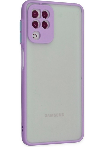 Samsung Galaxy M32 Kılıf Montreal Silikon Kapak - Mor 300099 fiyatları