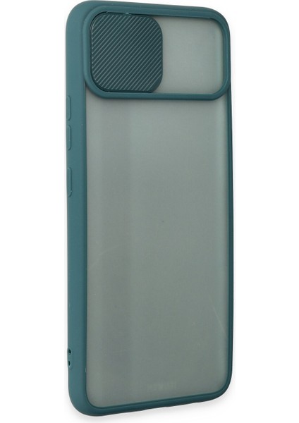 Realme C11 Kılıf Palm Buzlu Kamera Sürgülü Silikon - Yeşil 300099 fiyatları