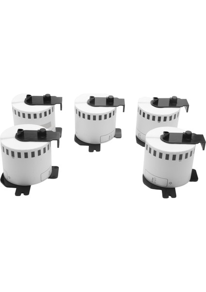 Brother -22205 Yazıcı Etiketleri Için 5x QL-560 QL-570 Için 62MM Rulo + Makara (Yurt Dışından)