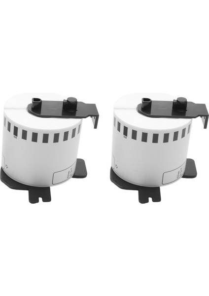 Brother -22205 Yazıcı Etiketleri Için 5x QL-560 QL-570 Için 62MM Rulo + Makara (Yurt Dışından) fırsatları
