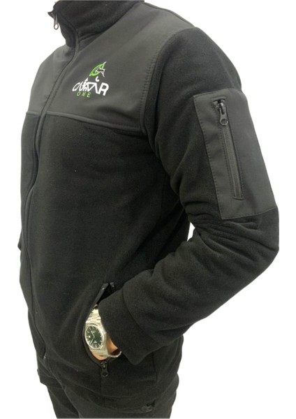 Slim Fit Anti Pilling Tüylenme Yapmayan Tam Fermuar 3 Cepli Shoftshell Sweatshirt Polar S modelleri