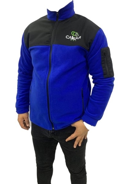 Slim Fit Anti Pilling Tüylenme Yapmayan Tam Fermuar 3 Cepli Shoftshell Sweatshirt Polar S