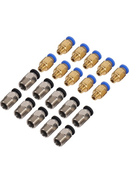 PC4-M10 Düz Pnömatik Bağlantı Elemanı Itmeli Bağlantı + Pc4-M6 3D Yazıcı Bowden Ekstruder Için Hızlı Bağlantı Elemanı (20 Adetlik Paket) (Yurt Dışından) fiyatları
