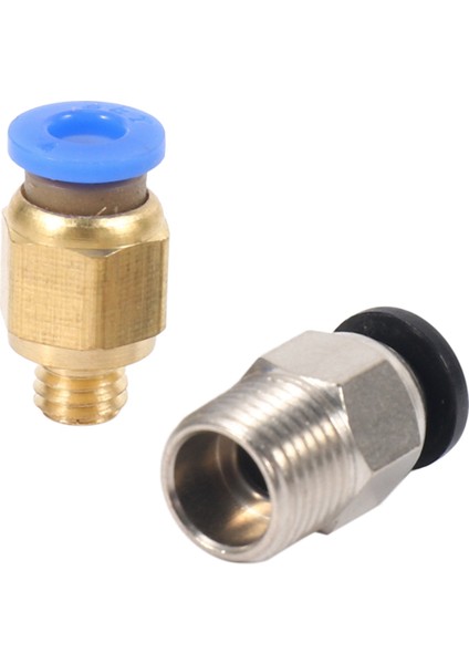 PC4-M10 Düz Pnömatik Bağlantı Elemanı Itmeli Bağlantı + Pc4-M6 3D Yazıcı Bowden Ekstruder Için Hızlı Bağlantı Elemanı (20 Adetlik Paket) (Yurt Dışından) indirimleri