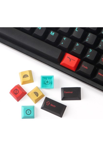 Metropolis Keycaps Süblimasyon Pbt Mekanik Klavye 129 Anahtar Kapağı Kiraz Profili 87/104 98068 Klavye Tuşları (Yurt Dışından) indirimleri