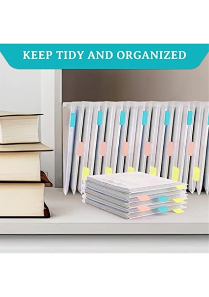 36 Adet Koleksiyon Defteri Kağıdı Depolama, Kağıt Organizatör Depolama 60 Adet Yapışkan Dizin Sekmeleri ile Tutmak Için 32X33CM Koleksiyon Defteri Kağıdı (Yurt Dışından)