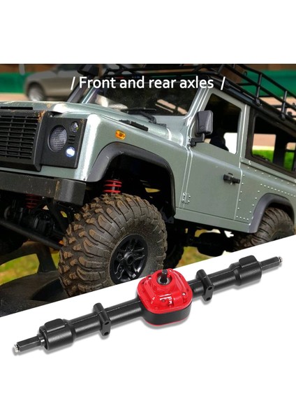 Rc Araba Ön ve Arka Komple Aks Mn D90 D91 D96 D99S MN90 MN96 MN99 MN99S 1/12 Rc Araba Yükseltme Parçaları, Siyah (Yurt Dışından)