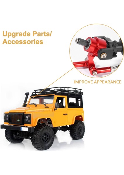 Rc Araba Ön ve Arka Komple Aks Mn D90 D91 D96 D99S MN90 MN96 MN99 MN99S 1/12 Rc Araba Yükseltme Parçaları, Siyah (Yurt Dışından)