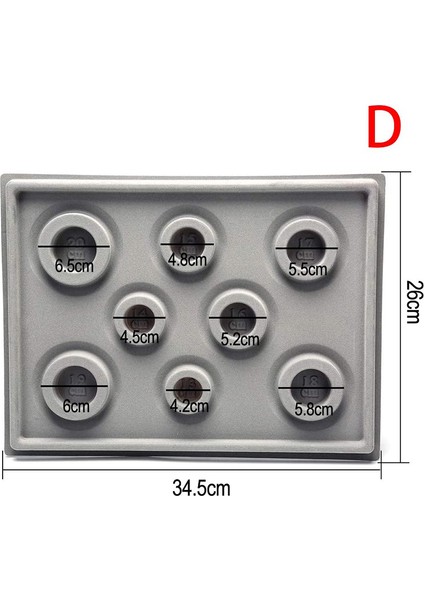 Boncuk Tasarım Panosu Bilezik Tasarım Panosu Flok Boncuk Panosu Paspaslar Kolye Boncuk Takı Organizatör Tepsisi-B (Yurt Dışından)