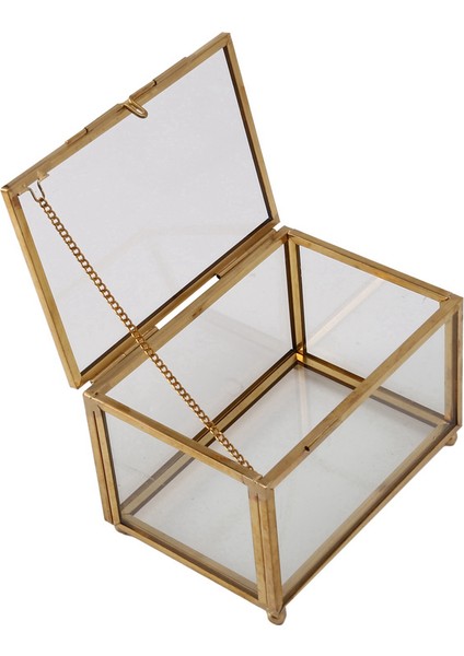 3x Geometrik Cam Tarzı Mücevher Kutusu Masa Konteyner Takı Hatıra Ev Dekorasyon Bitkiler Konteyner Görüntülenmesi Için (Yurt Dışından) fiyatları