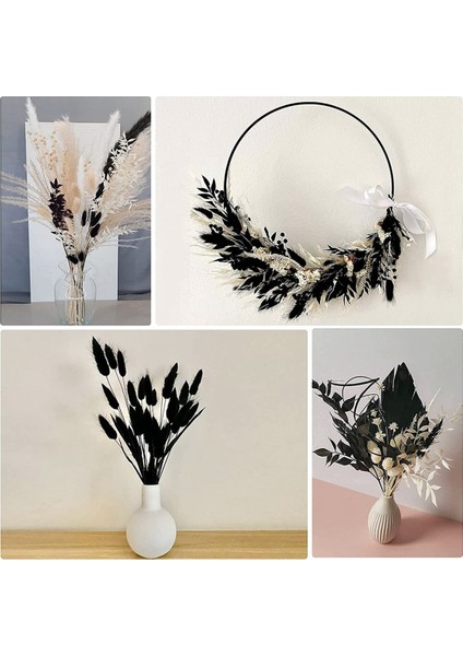 Pampas Çimen, Oda, Ofis, Parti ve Diğer Alanlar Için Charm Pampas Çim Dekoru (Siyah Beyaz) (Yurt Dışından) modelleri