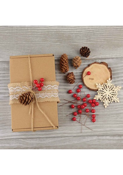 200 Adet Holly Karpuzu Yapay Meyveler Noel Çelenk Çelenk Yapımı Malzemeleri Parti Dekorasyon (Yurt Dışından) fırsatları