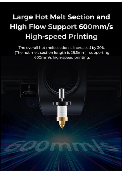 K1 Seramik Isıtma Bloğu Kiti Premium Malzeme 300°C Yüksek Sıcaklık/akış Baskı K1/K1MAX 3D Yazıcı Için Düzgün Besleme (Yurt Dışından) modelleri