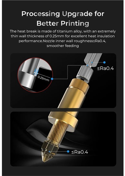 K1 Seramik Isıtma Bloğu Kiti Premium Malzeme 300°C Yüksek Sıcaklık/akış Baskı K1/K1MAX 3D Yazıcı Için Düzgün Besleme (Yurt Dışından) fırsatları