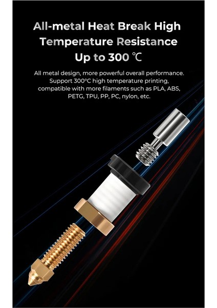 K1 Seramik Isıtma Bloğu Kiti Premium Malzeme 300°C Yüksek Sıcaklık/akış Baskı K1/K1MAX 3D Yazıcı Için Düzgün Besleme (Yurt Dışından) indirimleri