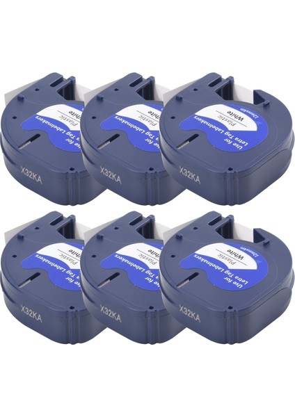 Adet Letratag Yedekler Etiket Bantları Etiket Makinesi Için 91331BEYAZ 4 M x 12MM Etiket Yazıcısı Etiket Makinesi Için (Yurt Dışından) modelleri