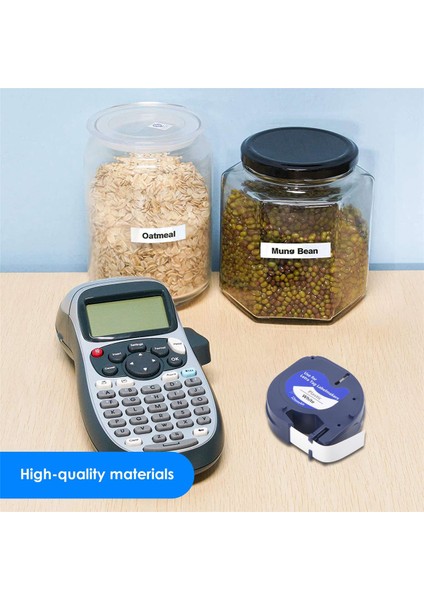 Adet Letratag Yedekler Etiket Bantları Etiket Makinesi Için 91331BEYAZ 4 M x 12MM Etiket Yazıcısı Etiket Makinesi Için (Yurt Dışından) indirimleri