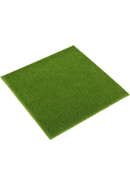 16 Paket Yapay Bahçe Çim, Peri Hayat Gibi Bahçe Dıy Çim Minyatür Dekor Çim Süsleme Bahçe, 6x6 Inç (Yurt Dışından)