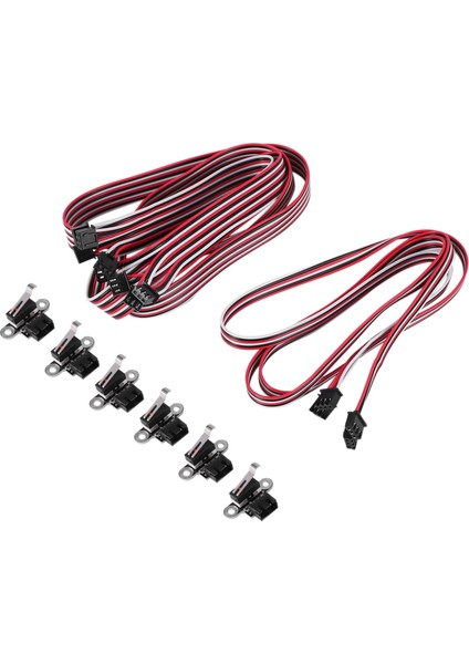 3018-PROVER/3018-MX3/3018-PROVER Mach3 Için 1m 3 Pin Kablolu 6pcs Mini Limit Anahtarları (Yurt Dışından)