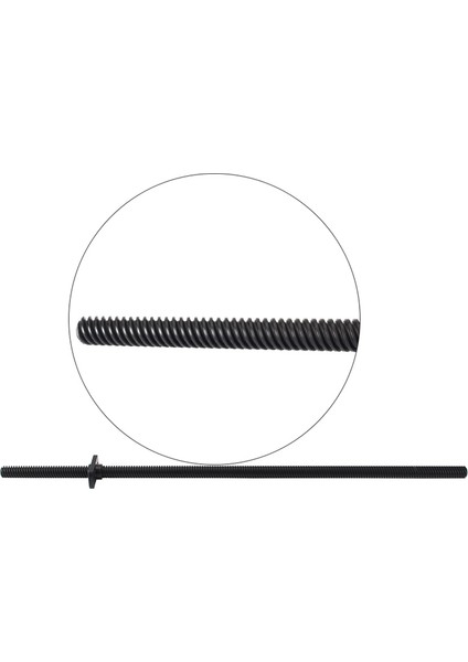 T8 Ptfe Ptfeto Kurşun Vida 2mm/8mm Pom Somun ile Ender3 Ender3 Pro Ender3 V2 Ender5 X1 3D Yazıcı Parçaları (Yurt Dışından)