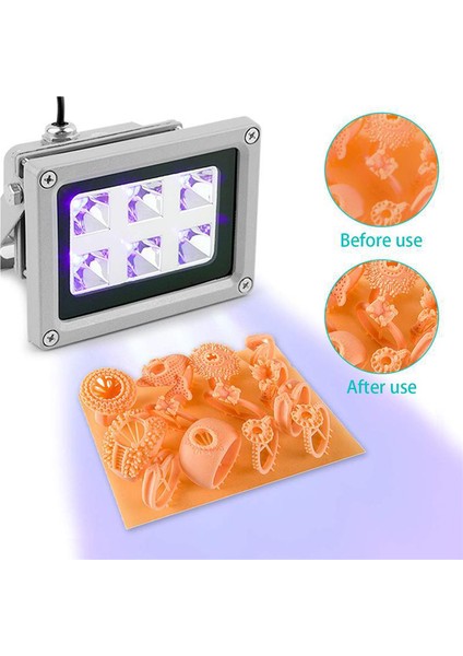 Sla Dlp 3D Yazıcı Abd Tak Için 85-260V 405NM Uv LED Kür Işık Lambası Reçine (Yurt Dışından) indirimleri