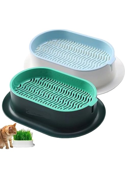 Adet Çim Ekici Catnip Buğday Çimi Tohumu Filiz Tepsisi Topraksız Çim Yetiştirme Kiti Fidanlık Bitki Dikim Kutusu (Yurt Dışından) fiyatları