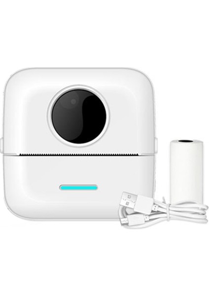 Mini Etiket Yazıcı Makinesi Termal Yazıcı, Bluetooth Kablosuz Taşınabilir Telefon Yazıcısı, Küçük Anında Cep Yazıcısı (Yurt Dışından)