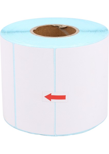 Termal Yazıcı Için Üç Termal Etiket Kağıdı Termal Etiket Kağıdı ((500 Fotoğraf) 80X90MM) (Yurt Dışından)