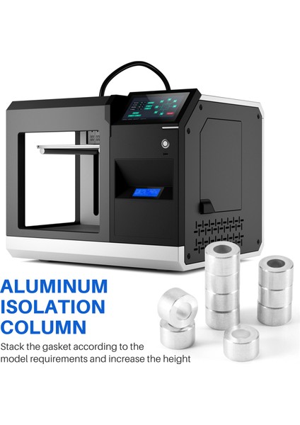 Alüminyum Sütun Düz Conta Burç 6mm Alüminyum Burç Alüminyum Bariyer 3D Yazıcı Aksesuarları (Yurt Dışından) indirimleri