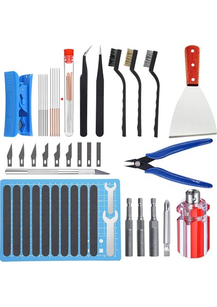 36 Pcs 3D Yazıcı Araç Seti 3'ü 1 Arada Nozul Değiştirme Aracı, Nozul Değiştirme ve Model Çıkarma, Temizleme Için (Yurt Dışından)