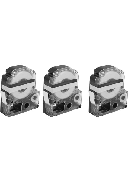 Adet 12MM Etiket Makinesi Bant Etiket Makinesi Siyah Beyaz Etiket Bandı Için/yazıcı (Yurt Dışından)