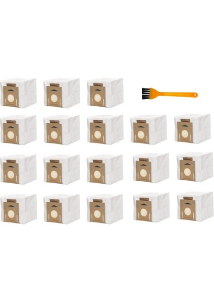 19 Adet Deebot T8 /t8 Max /t8 Güç/t8 Pro Robotlu Süpürge Yedek Yedek Parça Toz Torbası (Yurt Dışından)