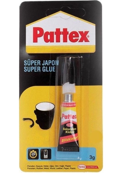 Pattex Süper Japon Yapıştırıcı 3 gr - 8691451560063