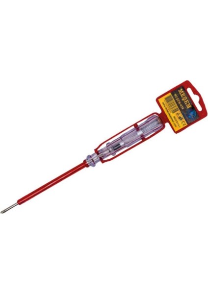 Yıldız Uçlu-Mıknatıslı Elektrik Kontrol Kalemi/tornavida