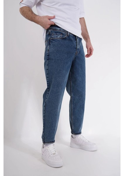 Lacivert Boyfrend Pantolon fırsatları