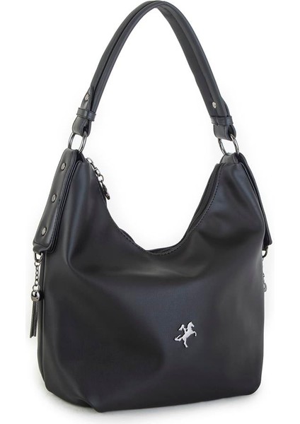 Nas Bag Kadın Omuz Çantası - Siyah