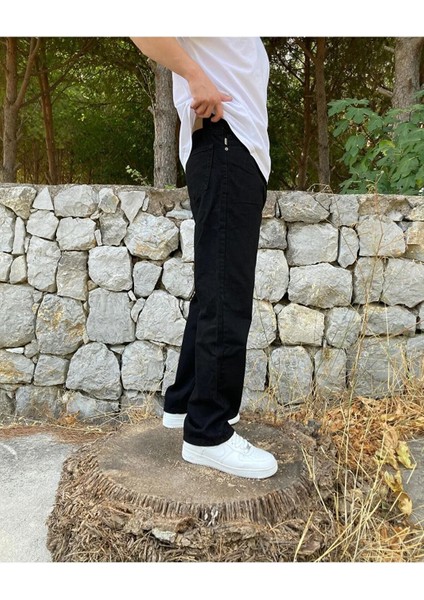 Siyah Baggy Pantolon modelleri
