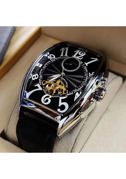 C02 Mekanik Saat 2023 Yeni Trend Moda Erkek Lüks Mekanik Saat Yüksek Kaliteli Tasarımcı Logosu Iş Erkek Saat (Yurt Dışından)