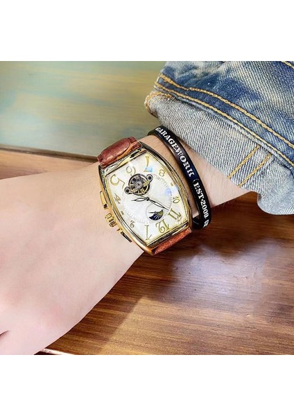 C02 Mekanik Saat 2023 Yeni Trend Moda Erkek Lüks Mekanik Saat Yüksek Kaliteli Tasarımcı Logosu Iş Erkek Saat (Yurt Dışından) fırsatları