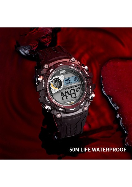Sbb Serin Montre Homme 5ATM Su Geçirmez LED Spor Saatler Erkekler Marka Erkek Erkekler Için Özel Dijital Saatler Relogio Dijital (Yurt Dışından)
