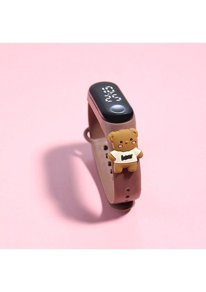 Elektronik WATCH17 Saf Renk Mickey Moda Renkli Elektronik Saat Örümcek Adam Su Geçirmez Akıllı Dokunmatik Ekran Izle Gelişmiş Çocuk Tatil Hediyesi (Yurt Dışından)