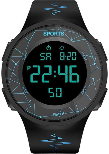 Stil 2 Dijital Saat Fabrika Doğrudan Satış Moda Erkekler Dijital Saat Çok Fonksiyonlu Açık Spor Su Geçirmez Izle Erkekler Iş Dijital Saatler (Yurt Dışından)