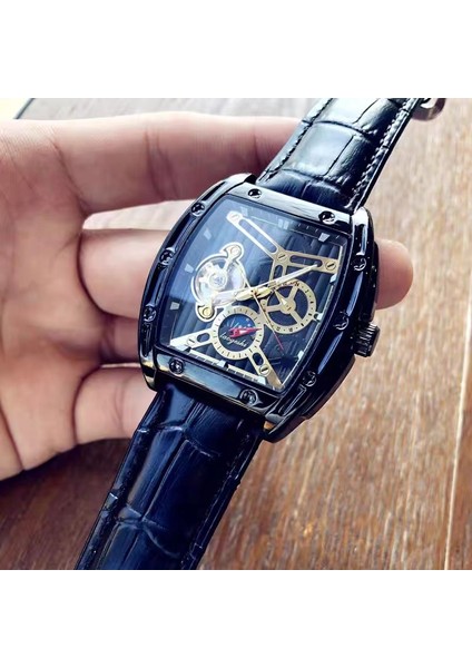 Beyaz Beyaz Yeni Richard High-End Miller Saatler Lüks Tourbillon Su Geçirmez Otomatik Hareket Mekanik Saatler Erkekler Için (Yurt Dışından) modelleri