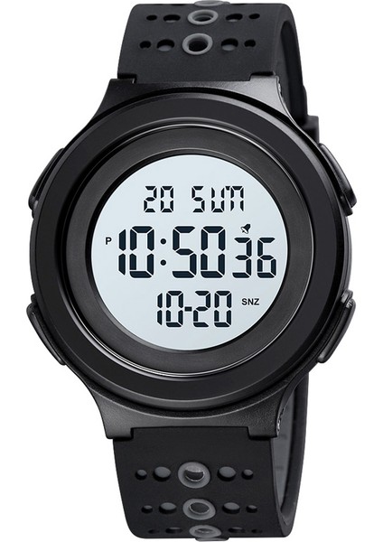 SKMF820102 Skmei 1733 Spor LED Kol Saati Erkekler Için Çift Zamanlı Kronograf Fonksiyonel Dijital Saatler Erkekler (Yurt Dışından)