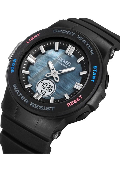 Mavi Skmei 2125 Parlak Renk Spor Dijital Saat Katmanlı Durumda Su Geçirmez Lüks Analog Dijital Kol Saati Erkekler Bayanlar Izle (Yurt Dışından)